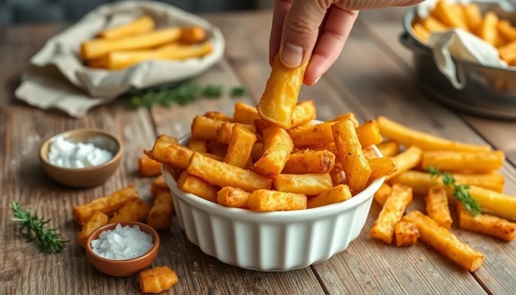 Tostión baja: 5 secretos para unas patatas fritas perfectamente crujientes